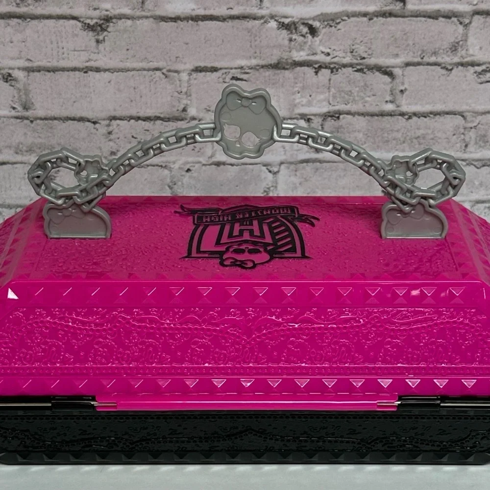Monster High Authentic Create a Monster Design Lab 2011 Pink Black Coffin Only